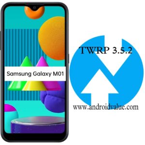 Install TWRP Recovery on Samsung Galaxy M01s