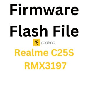 Download Realme C25S RMX3197 Firmware (Flash file)